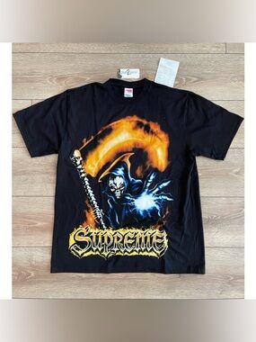 Supreme Grim Reaper Tee - Black Brand New